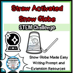 Easy holiday Creativity Unleased, PLUS, gift for parents! This STEM craft is perfect for teachers who want a student created, inexpensive, WORKING holiday gift for their students to give to parents! The snow globe straw activated craft is great for ANY WINTER Day! Make it personal with student photos and student designs! Teacher prep is simple, yet it gives students the opportunity to cut, color, design, and write while using imaginations! Students can take snow globes home and demonstrate how t Snow Globe Cup Ornaments, Christmas Science Activities, Plastic Cup With Straw, Snowman Snow Globe, Snow Globe Crafts, Straw Crafts, Christmas Science, Working Holiday, Student Photo