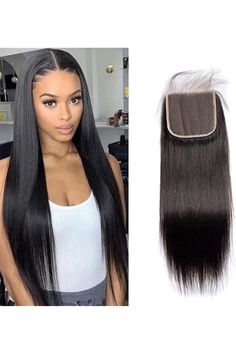 5x5 Closure 12 Inch Straight HD Transparent Lace Closure 12A Brazilian Virgin Human Hair Closure Frontal Free Part Pre Plucked with Baby Hair Natural Color Hair Natural Color, Hair Closure, Hair Natural, Natural Hair Color, Baby Hair, Lace Closure