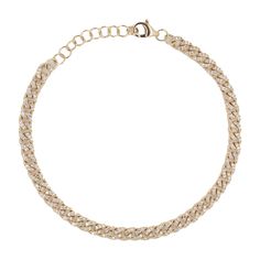 This Mini Pave Cuban Link Bracelet offers a classic and timeless design with a subtle sparkle and shine. This piece can be worn alone or layered with your favorite bracelets. Available in 14K White, Yellow, and Rose Gold Diamond weight = 0.63 carats Bracelet length = 6-7 in, adjustable Elegant 14k Gold Bracelets With Pave Setting, Gold Diamond Jubilee Bracelet For Everyday Luxury, Jubilee Cubic Zirconia Gold Bracelet For Everyday Luxury, Elegant 14k Gold Hand Set Chain Bracelet, Classic Sparkling 14k Gold Jewelry, White Gold Plated Diamond Cut Bracelets, Gold Sterling Silver Jubilee Bracelet With Cubic Zirconia, White Gold Diamond Cut Gold Plated Bracelets, White Gold Plated Diamond Cut Bracelet