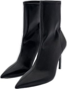 Zara High Ankle Heels, 4-inch Heel Ankle Strap Boots, Fitted Heeled Boots With Padded Ankle For Party, Party Boots With Padded Ankle, Party Boots With Padded Ankle And Fitted Design, Fitted Party Boots With Padded Ankle, Padded Ankle Pointed Toe Heeled Boots, Zara Ankle Strap Boots For Party, Fitted Boots With Reinforced Heel And Ankle Strap