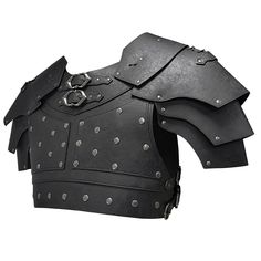 PRICES MAY VARY. COOL DESIGN - The combination of shoulder and chest armor provides more protection and a greater sense of security. Shoulder and chest armor connected by strong lanyards for easy adjustment. GRADE FAUX LEATHER - Handcrafted with the atmosphere of the times, premium faux leather but has the feel of genuine leather, cheaper and more protective than genuine leather. We love animals and all the living kinds! ADJUSTABLE - One size for all. Fits most of the body sizes. You can adjust Leather Chest Armor, Black Leather Armor, Studded Leather Armor, Doctor Stuff, Chest Armor, Blood Hunter, Foam Armor, Character Cosplay, Comic Con Cosplay