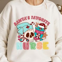 Christmas Nurse Shirts Sublimation, Nurse Christmas, Nurse Sweatshirt, Christmas Tees, Christmas T Shirt, Funny Christmas, Christmas Tshirts, Christmas Humor, All Design