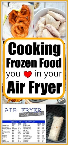 cooking frozen food you love in your air fryer is an easy and fun way to cook