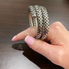 John Hardy Double Coil Dot Collection Bracelet In Silver. Worn Only A Few Times. Great Condition. Bought In Neiman Marcus John Hardy Jewelry, Coil Bracelet, Bracelet In Silver, John Hardy, Womens Jewelry Bracelets, Neiman Marcus, Dots, Women Jewelry, Bracelet