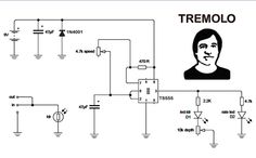 the circuit diagram for an electronic device, including two switches and one light switch with a man