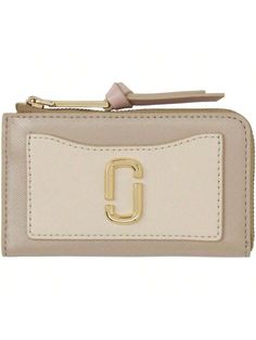 Marc Jacobs 
Beige 'The Utility Snapshot Top Zip Multi' Wallet 
Saffiano leather wallet in tones of beige. 
. Logo hardware at face 
. Patch pocket at face 
. Four card slots at back face 
. Zip closure 
. Keyring at interior 
. Patch pocket at interior 
. Twill lining 
. Logo-engraved gold-tone hardware 
. H3" x W5.25" 
Supplier color: Khaki multi 
Leather. 
Made in Viet Nam. 
241190F040050 
Beige 'The Utility Snapshot Top Zip Multi' Wallet default Casual    Textured Pattern Small Wallet   Wall Cream Leather Wallets With Card Slots, Beige Rfid Blocking Bifold Wallet, Beige Leather Wallet With Rfid Blocking, Beige Rectangular Wallet With Rfid Blocking, Beige Leather Wallet With Zipper Closure, Beige Rectangular Wallets With Interior Card Slots, Cream Rectangular Wallets With Card Slots, Beige Wallets With Interior Card Slots, Beige Rectangular Wallet With Interior Card Slots