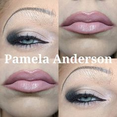 Early 2000s Makeup Trends, Pamela Anderson Makeup, Burlesque Makeup, 90s Makeup Trends, 00's Makeup, Aesthetic Era