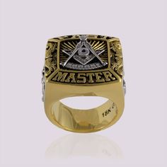 Magnificent Blue Stone AAA Level Past Master Masonic Ring Unique and Rare Design with 18K White and Yellow Gold Plated Very Heavy Masonic Ring Highly Collectible Beautiful Masonic Blue Stone Ring with Outstanding Quality Extremely Detailed Handcrafted Piece Ring Crafted with Most Emblematic Symbols Which are Directly Related to the Past Masters and also identifies with the Freemasonry Unique Heavy Masonic Past Master Ring 18K White and Yellow Gold Plated Handmade, crafted with the most popular M Classic Tarnish-resistant Collectible Jewelry, Luxury Adjustable Signet Ring For Formal Occasions, Symbolic Rectangular Jewelry For Anniversary, Ceremonial Luxury Jewelry With Polished Finish, Luxury Ceremonial Jewelry With Polished Finish, Luxury Gold Diamond Ring Collectible, Collectible Luxury Gold Rings, Classic Rectangular Collectible Jewelry, Custom Yellow Gold Rings For Formal Occasions