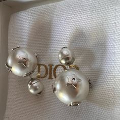 Gorgeous And Brand New Purchased Directly From Dior Botique Limited Edition Comes With Prof Of Purchase Designer Silver Evening Jewelry, Designer Silver Jewelry For Evening, Dior Earrings, Lapis Earrings, Dior Jewelry, Dior Fashion, Dior Shoes, Vintage Crystal, Pearl Studs