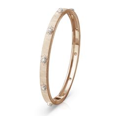 Buccellati Jewelry - Macri Classica 5.0mm Bangle Bracelet | Manfredi Jewels Buccellati Bracelet, Buccellati Jewelry, Engraved Cuff, The Bangles, Fancy Jewellery, Brown Diamond, Diamond Bangle, Diamond Rings Bands, Bracelet Collection