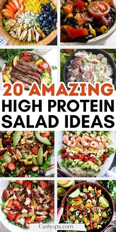 20 amazing high protein salad ideas