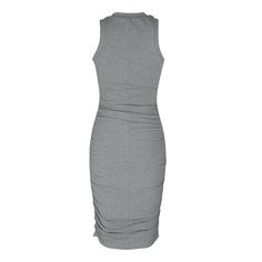 Gray Knitted Sleeveless Bodycon Dress Dresses Bodycon, Sleeveless Bodycon Dress, Bodycon Dresses, Women Dresses, Bodycon Dress, Womens Dresses, Grey, Dresses