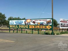 10 Reasons to Stop at Wall Drug (South Dakota Badlands) Badlands National Park, Tourist Trap, Rapid City, 10 Reasons, South Dakota, Vacation Destinations, Highway Signs, Drive, Bring It On