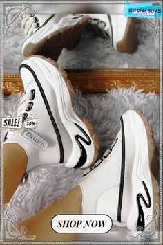 White Platform Heightened Canvas Shoes White Platform, Platform Shoes, Canvas Shoes, High Heel Shoes, Casual Women, White Black, White And Black, High Heels, Color White