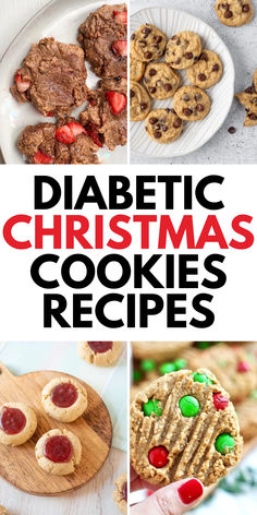 Enjoy the holidays with these Christmas cookies specifically designed for diabetics! These delicious recipes allow you to celebrate without compromising your health, featuring low-sugar options that everyone will love. Easy Low Carb Christmas Treats, Dietabetic Cookies, Christmas Goodies For Diabetics, Peanut Butter Cookies For Diabetics, Keto Cookies Christmas, Christmas Recipes For Diabetics, Diabete Cookie Recipes, Cookies For Diabetics Easy, Whole 30 Christmas Cookies