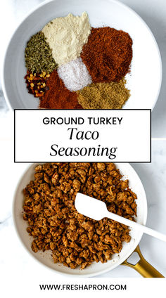 Ground Turkey Taco Seasoning. Turkey Taco Seasoning, Best Homemade Taco Seasoning, Diy Seasonings, Spice Chart, Food Turkey, Ground Turkey Tacos, Turkey Taco, Homemade Spice Mix, Taco Seasoning Recipe