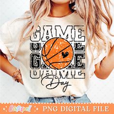 Basketball Shirt Ideas, Basketball Puns, Basketball Shirt Designs, Team Spirit Shirts, Tag Png, Basketball T Shirt Designs, Glitter Png, Basketball Mom Shirts, Basketball Png