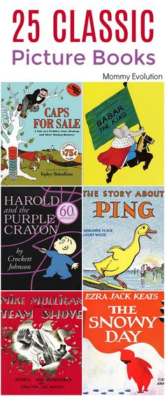 the 25 classic picture books for children