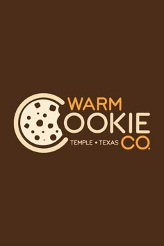 Warm Cookie Co. Logo Design in Temple TX. Design by Ciaburri Brand. Cookie Shop Logo, Bakery Cafe Logo, Dessert Logo, Cafe Logo Design, Cookies Branding, Coffee Shop Branding, Baking Logo, Cookie Shop, Logo Branding Design