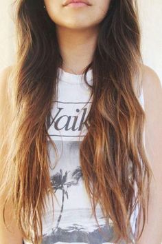 15 Amazing Hair Ideas for Long Hair | Daily Makeover#slide5#slide5 Trendy We Fryzurach, Long Brown Hair, Good Hair Day, Ombre Hair, Perfect Hair, Hair Day, Pretty Hairstyles