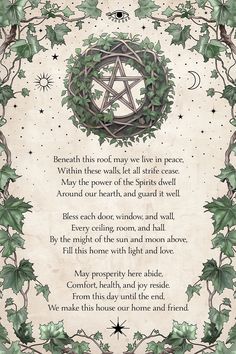 House Blessing Witchcraft, Witchy Wedding Spells, Witchcraft House Protection, Crossroad Dirt Witchcraft, Happy Home Spell, Witchy House Tips, House Witch Magic, Wicca Blessings, Bedroom Witchcraft