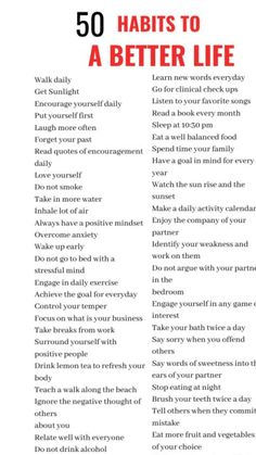 Habits For A Better Life, Morning Hacks, Self Help Skills, Life Image, Life Habits, Daily Activity, Self Care Bullet Journal, Get My Life Together, Positive Self Affirmations