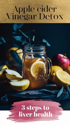 My grandmother's secret apple cider vinegar recipe - finally revealed! 🍯 This traditional liver detox drink has been in my family for generations. Simple, natural ingredients from your kitchen! Made with love + real ACV benefits. Save this cozy wellness recipe 🏡 #HomemadeRemedy #ACVrecipe #Natural Acv For Skin, Liver Detox Drink, Apple Cider Vinegar Detox Drink