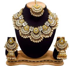 SHIFRA JEWELS MUMBAI We are wholesaler & Manufacturer of all kinds of Simulated gemstones and jewelry. We are making All kinds of men and women jewelry accessories, Simulated gemstones on order basis according to customer's requirements. Mainly the production of Necklaces and Earrings Sets, Kundan Bracelets and Polki Bangles Pair and other varieties of Jewelries We change our style and pattern in jewelry with the change of time looking towards the large demand of our regular customers. Our products are exported to other countries and regions. Note.: Our product may slightly vary from the images due to light effects and the nature of Jewellery. We ship products within 5-7 working days from the day of order complete details received. Your order once shipped we will provide a TRACKING DETAIL Social Confidence, Polki Bangles, Bridal Choker Necklace, Bollywood Bridal, Earrings Sets, Wedding Jewelry Set, Bridal Choker, Bollywood Wedding, Choker Necklace Set