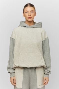 Unison Hoodie - NAMA Sweat Joggers, Hoodie Dress, Bra Tops, Oversized Fits, Kangaroo Pocket, French Terry, Kangaroo, Heather Grey, Dress Shop