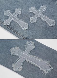 DETAILSMaterial: DenimClosure Type: Zipper FlyMID waistPattern Type: Solid Mens Office Wear, Harem Jeans, Low Rise Baggy Jeans, Streetwear Jeans, Y2k Men, Concept Clothing, Mens Crosses, Denim Pants Women, Aesthetic Y2k