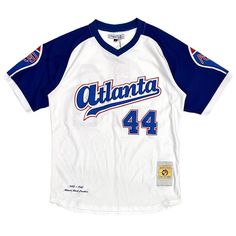 * Atlanta Black Cracker Men's Negro League Baseball Jersey * High Quality Material And Craftsmanship * Embroidered Name And Number In Premium Tackle Twill * Handmade * Cut And Sewn With Superior Material * Fits True To Size * 100% Polyester * Officially Licensed * Imported * Mpn Hgnl40-Poj-19 * Color White * Msrp $110 Casual Crew Neck Fan Merchandise Jersey, Casual Crew Neck Fan Jersey, Throwback Jersey Tops For Streetwear, Casual Crew Neck Jersey For Fans, Throwback Short Sleeve Baseball Jersey For Streetwear, Throwback Crew Neck Jersey With Graphic Print, Casual Streetwear Jersey With Team Logo, Throwback Streetwear Jersey With Graphic Print, Throwback Graphic Print Jersey For Streetwear