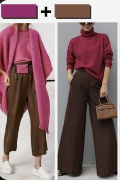 Colour Combinations Fashion, Color Combos Outfit, Trendy Outfit Ideas, Color Combinations For Clothes, Classic Style Outfits, Design Moda, Fall Outfit Ideas, Mode Casual