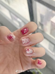 Fake Nails Designs, Wow Nails, Hello Nails, Hard Nails, Beauty Nails Design, Gel Nails Diy, Simple Gel Nails, Casual Nails