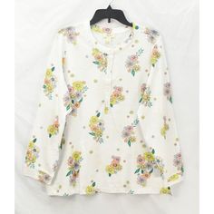 Style & Co Women's Plus Size 1x Knit Henley Floral Print 3/4 Sleeve Top Shirt 1 Day Handling Time From Houston,Tx Satisfaction Guaranteed Or Your Money Back! New Items Are Added Every Week. Brand: Style&Co Style: Henley Top Size: 1x Material: See Pics Condition: New With Tags Sku: B8 - 23 Shipping All Items Are Shipped From Houston,Tx,77477. Your Paid Item Will Ship In 1 Business Day With Tracking Number. Orders Paid On Friday Afternoon Will Be Shipped On Monday Morning. Spring 3/4 Sleeve Blouse For Daywear, White Floral Print Long Sleeve Tops, Spring Daywear Blouse With 3/4 Sleeves, White Relaxed Fit Blouse For Spring, Casual White Blouse With 3/4 Sleeves, White Floral Print Blouse With 3/4 Sleeves, White Casual Blouse With 3/4 Sleeves, Daywear 3/4 Sleeve Floral Blouse, Spring Blouse With Relaxed Fit And 3/4 Sleeve