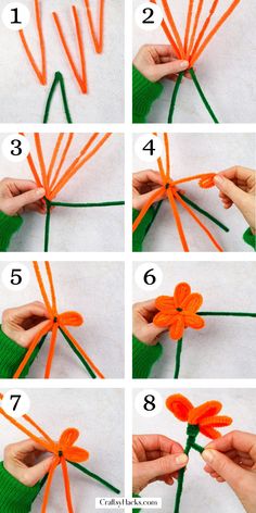 how to make an origami flower