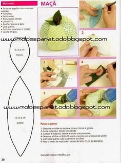 the instructions for making an origami pumpkin with yarn and scissors are shown in this manual