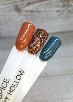 Season Nails, Trends Nails, Unghie Sfumate, Fall Gel Nails, Nails Colors, Fall Acrylic Nails, Nails 2021