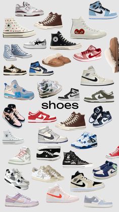 Shoes Shuffle, My Shuffles, Shoe Collage, Jordans 1s, Shoes Collage, Mystery Story, Sneakerhead Room, Shoes Board, Nike Jordans