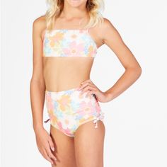 ***Price Firm*** Billabong Good On Ya Strappy Tank Bikini Nwt Size Girls 7 Billabong Girls, Reversible Swimwear, Tank Bikinis, Billabong Swim, Cute Swimsuits, Cute Bikinis, Swimwear Girls, Billabong