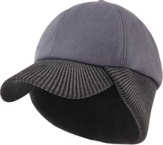 PRICES MAY VARY. ★Material: 70% wool 30% polyester,has better heat retention, provide extra warm on your head and ears. ★Size: Good stretch fit for head circumference 22"-24.5".Perfect fit for your head and will not tight. ★Feature: Curved shield visor and earflaps design.keep your eyes out of sun rays and great protection for your ears in cold weather. ★Occasion: Suitable for daily wearing, Morning workout, Snowboarding, Skiing, Tobogganing, Climbing, Outdoor activities, etc. ★Guaranteed:We tak Warm Gray Hats For Outdoor, Warm Gray Hat For Outdoor, Windproof Winter Baseball Cap, Winter Windproof Baseball Cap, Winter Wool Hats For Outdoor Activities, Adjustable Windproof Gray Hat, Gray Winter Hat With Visor, Wool Hats With Ear Flaps For Outdoor, Visor Beanie