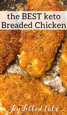 the best keto breaded chicken recipe