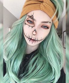 Make Up Diy, Makeup Zombie, Horror Make-up, Halloween Makeup Pretty