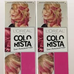 Brand New Unopened - Discounted Shipping Clear Hair Color, Colorista Hair Dye, Hair Color Gloss, Loreal Colorista, Copper Blonde Hair Color, Copper Blonde Hair, I Box, Clear Hair, Demi Permanent