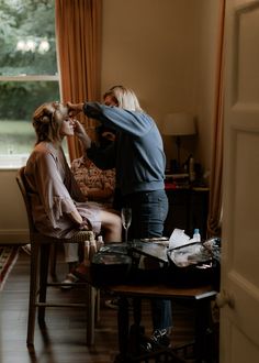 The bride getting ready: Groomswear: Louis Copeland & Sons, Photographer: SOSTAC Photography, Venue: Kilshane House Bride Getting Ready, Getting Ready