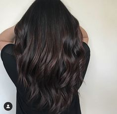 Espresso Balayage On Black Hair, Hair Color Ideas Summer, Color Hair Styles, Dark Roots Hair, Dark Chocolate Hair, Summer Hair Color Ideas, Hair Styles Color, Wedding Hair Colors, Black Hair Balayage