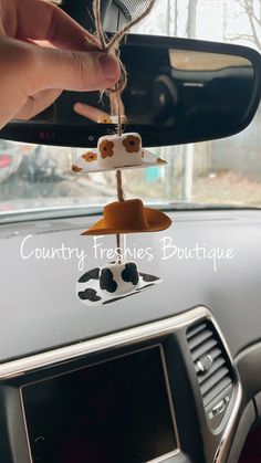 This Car Charms item by CountryFreshies has 4453 favorites from Etsy shoppers. Ships from Marionville, MO. Listed on Aug 19, 2024 Car Cowboy Hat, Car Decor Theme Ideas, Car Inspo Interior Preppy, Cowboy Hat Rearview Mirror, Cowboy Hat Car Accessory, Cute Car Excessories, Granola Girl Car Decor, Room Inspo Country, Fun Car Decor