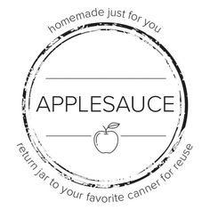 the logo for applesauce, an appliance to your favorite camera lens