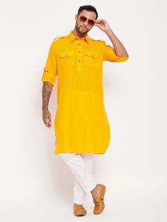 vastramay mens mustard pathani suit with white pant set Traditional Yellow Naqshi Kurta, Yellow Casual Sets For Festive Season, Pathani Pant For Women, Casual Yellow Festive Sets, Festive Yellow Casual Sets, Yellow Casual Festive Sets, Casual Yellow Straight Kurta, Casual Long Sleeve Yellow Kurta, Casual Yellow Long Sleeve Kurta