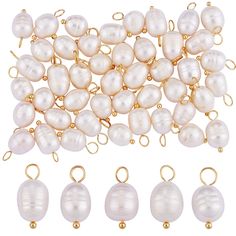 PRICES MAY VARY. Product Quantity: You will receive about 50pcs of pearl pendant, size: about 0.65~0.67 inch(16.5~17mm) long, hole diameter: 0.12 inch(3mm) High quality material: this pendant is made of natural pearls, smooth and non-irritating to the skin, bright white color, cold and cool for your comfort and fatigue Fashion handcrafted: this pearl pendant design is simple and fashionable, pearl is always synonymous with wealth, peace and health, it is also very suitable for making lucky chain Affordable Pearl White Jewelry With Pearl Charm, Graceful White Pearl Necklace With Pearl Charm, Timeless Pearl White Jewelry With Pearl Charm, Classic White Pearl Charm Necklaces, Refined White Pearl Charm Necklace, Chains Earrings, Earring Making, Coin Pearls, Jewelry Making Charms