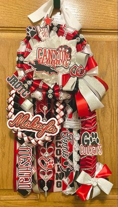 canyon homecoming mum
homecoming mum
red homecoming mum
small homecoming mum
hoco mum Homecoming Mum Charms, Red Black White Homecoming Mums, Red And White Homecoming Mums, Red Black And White Homecoming Mums, Homecoming Mum Inspiration, Red And Black Mums Homecoming, Freshman Homecoming Mum, Homecoming Mum Cutouts, Small Homecoming Mums